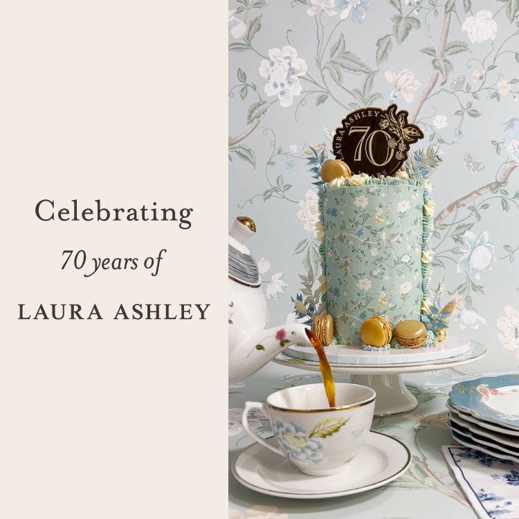 LAURA ASHLEY（ローラ アシュレイ） ブランド創設70周年記念