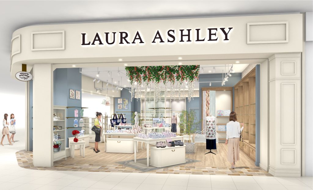 LAURA ASHLEY （ローラ アシュレイ）」 今春、ショッピングセンターに5店舗を新規出店  ～ブランドの世界観を伝える店づくりと商品で、顧客層を拡大～ | ニュースリリース| WORLDコーポレートサイト