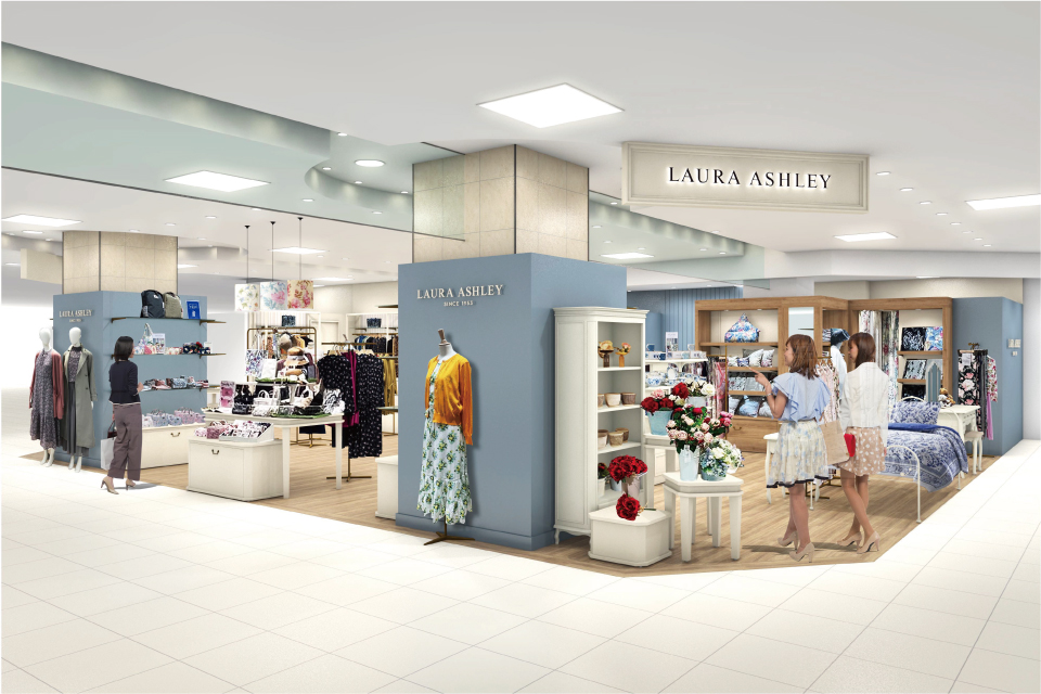 LAURA ASHLEY（ローラ アシュレイ） 12月8日（金） 堺 高島屋に新店舗